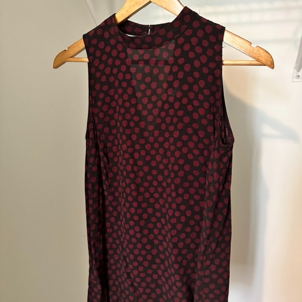 Loft High Neck Blouse